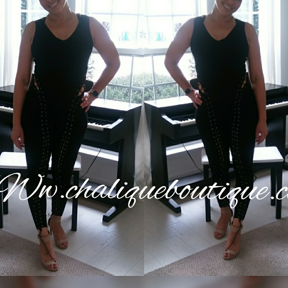 Laced up Bodysuit